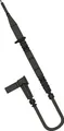 Produktbild: Chauvin Arnoux Messleitung 4mm Sicherheits-Stecker 4mm Sicherheits-Buchse 0.85m Schwarz 1 Set