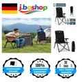 Produktbild: TIMBER RIDGE Faltbarer Campingstuhl 4 Positionen Alu 150kg mit Tas