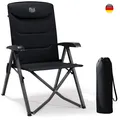 Produktbild: TIMBER RIDGE Faltbarer Campingstuhl 4 Positionen Alu 150kg mit Tas