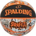 Produktbild: United Sports 84519Z Unisex – Erwachsene Spalding Graffiti Sz5 Ball, Orange, 5