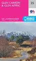 Produktbild: Glen Carron & Glen Affric Map | Lia..., Ordnance Survey