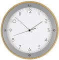 Produktbild: AMS Funkwanduhr F5846 (Quarzuhr,Holz,Glas,Wohnzimmer,Esszimmer,Küche,Arbeitszimmer,Büro,Flur)