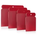 Produktbild: PETITONE Japanspachtel - 4tlg Premium Kunstoff Spachtel Set - Leicht zu reini...