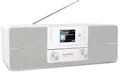 Produktbild: TechniSat Digitradio 371 CD BT - Stereo Digitalradio (DAB+, UKW, CD-Player, Bluetooth, Farbdisplay, USB, AUX, Kopfhöreranschluss, Kompaktanlage, Wecker, 10 Watt, Fernbedienung) weiß