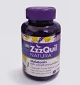Produktbild: Wick ZzzQuil Natura Schlaf Gummies 72 Stück Baldrian Kamille Lavendel B6 NEU