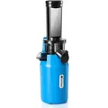 Produktbild: Ventray Essential Ginnie - Kaltpress Entsafter, Slow Juicer Kompakt & Leise (60 U/min, 45mm Einfüllöffnung), BPA-frei, 400ml, Einfache Reinigung - Blau