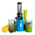 Produktbild: Ventray Ginnie Entsafter | Slow Juicer mit 60 U/min | 45mm Öffnung | Rückwärts Funktion und Zwei Filtergrößen | BPA Freie | 100 Watt | Leicht zu Reinigen & Leiser | Schlankes Design, 400ml, Himmelblau