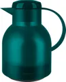 Produktbild: Emsa Isolierkanne Isolierkanne SAMBA 1 Liter Quick Press, Farbe transluzentes Blaugrün, (1-St)