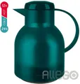 Produktbild: Emsa Isolierkanne 1L Samba Quick Press türkis Glas Polypropylen