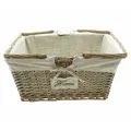 Produktbild: Frank Flechtwaren Einkaufskorb Korb Home 102442 Weidenkorb Rattankorb Bügelkorb