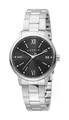 Produktbild: ESPRIT ES1L181M0085 Kaya Ladies Silver Black Uhr Damen-Uhr Edelstahl Datum