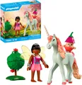 Produktbild: Playmobil® Sammeleinhorn, Himmelsrose mit Fee (71841), Princess Magic Konstruktions-Spielset, (26 St)