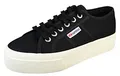 Produktbild: Superga Damen Low Sneaker 2740 Platform Low Top S21384W Schwarz