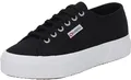 Produktbild: Superga Damen Low Sneaker 2740 Platform Low Top S21384W Schwarz, Groesse:36 EU