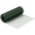 Produktbild: Wiltec Maschendrahtzaun Grün 1x5 M 50 Cm Höhe 0,9 Mm Stärke 19x19 Mm Maschengröße, Volierendraht 4-eck Aus Stahl Verzinkt, Drahtgitter, Vogeldraht
