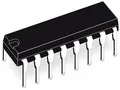 Produktbild: Texas Instruments Schnittstellen-IC - Multiplexer, Demultiplexer CD4051BE PDIP-16
