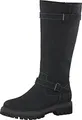 Produktbild: s.Oliver Damen Hohe Stiefel ohne Absatz Kniehoch Blockabsatz, Schwarz (Black), 38 EU
