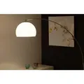 Produktbild: Lampe Vessa Bogenstandleuchte 1,7m Chrom/weiß - Brilliant