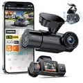 Produktbild: VANTRUE N4S 3 Lens STARVIS 2 Dashcam Auto, 5GHz WiF GPS 1944P+ 1440P+ 2.5K Dash Cam, 3 Channel HDR Nachtsicht Dashcams 10S. Puffer Parkmodus, LTE Optional, Sprachsteuerung, Max 1TB