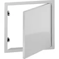 Produktbild: Upmann - Revisionstür Softline Mit Schnappverschluss 300x300 Mm Stahl Weiß Ral9016