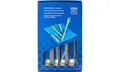 Produktbild: PFERD Werkstattfeilen-Set in PVC-Rolltasche mit Umkarton, 5 Feilen, Kreuzhieb H1, 250mm, 11801541 – für die grobe Zerspanung und zum Schruppen geeignet, Länge 250mm
