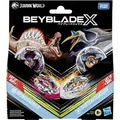 Produktbild: Beyblade X Jurassic World Spinosaurus vs. Quetzalcoatlus, Multipack, ab 8 Jahren