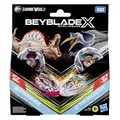 Produktbild: Hasbro Beyblade X Jurassic World Collab Spinosaurus vs. Quetzalcoatlus Multipack Set
