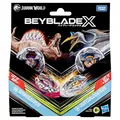 Produktbild: Beyblade X JURASSIC PARK Spinosaurus Gegen Quetzalcoatlus Actionfigur-Set