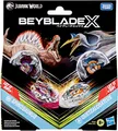 Produktbild: Hasbro Beyblade X Jurassic World Collab Spinosaurus vs. Quetzalcoatlus Multipack