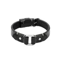 Produktbild: Fossil Machine Herren Schwarzes Lederarmband, JF04946040