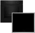 Produktbild: Neff BX16IB (T46SBE1L0,B1DCA0AK0) Backofenset 5Heizarten Induktionskochfeld Edelstahlrahmen
