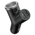 Produktbild: Baseus CCALL-YX01, Auto, Zigarettenanzünder, 5 V, Schwarz - Schwarz