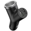 Produktbild: BASEUS Kfz-Ladegerät, Typ 2 x USB, 3,4 A, 40 W, Schwarz