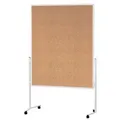 Produktbild: Magnetoplan® Moderationswand  Einteilig  Naturkork-weiß Besprechungswand