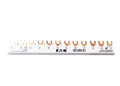 Produktbild: Eaton EVG-3PHAS/12MODUL Phasenschiene, 3Ph, 10qmm, Gabel, 12TE , 215639