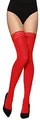 Produktbild: Merry Style Damen microfaser halterlose Strümpfe MS 216 (Rot, M-L (40-44))