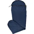 Produktbild: Meru Micro-Fleece Mummy Liner, Navy, 1 Person, 3 Jahreszeiten, 1 bis 5 Grad Celsius, Unisex, Erwachsene, Outdoor-Enthusiasten