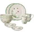 Produktbild: Villeroy & Boch Breakfast, Mehrfarbig, Keramik, 8-teilig, Rund, 1x1x1 cm, Essen & Trinken, Geschirr, Geschirr-Sets