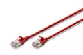 Produktbild: Digitus CAT 6A F-FTP Slim Patchkabel, AWG 32/7 DK-1632-A-003S-R