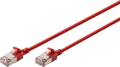 Produktbild: DIGI 1632A003SR - Cat.6a Patchkabel, F/FTP, rot, 0,3 m