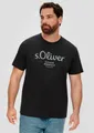 Produktbild: s.Oliver Kurzarmshirt T-Shirt Baumwoll-T-Shirt mit Logo-Print