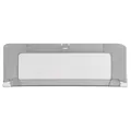 Produktbild: Bettgitter Rausfallschutz 150x50cm grau klappbar extra hoch Kinderbett