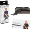 Produktbild: TheraBand Fitnessband 2,5 m in Reißverschlusstasche, Schwarz, Besonders stark 611481541