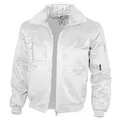 Produktbild: Qualitex® Pilotenjacke 4in1 einfarbig, weiß 1 Stück, Größe: XL