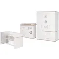 Produktbild: BABYZIMMER-SET Pia mit breiter Wickelkommode 3-teilig