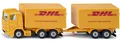 Produktbild: Siku Modellauto SIKU 1694 - LKW mit Anhänger DHL, Modellauto, Auto