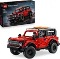 Produktbild: LEGO Technic Ford Bronco SUV Offroad-Fahrzeug – Modellauto mit aufklappbaren Türen, V6-Motor, Federung und Lenkung – Sammelmodell und Geschenk für Jungen ab 9 Jahren – 42213