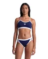 Produktbild: arena Icons Bikini für Damen chlorbeständig und schnelltrocknend, Farbe:Blau, Größe:36
