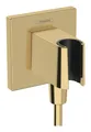 Produktbild: Hansgrohe FixFit E Wandanschluss mit Brausehalter - Polished Gold Optic - 26889990