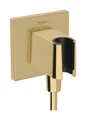 Produktbild: hansgrohe FixFit E Wandanschluss, mit Brausehalter, 26889990, Farbe: Polished